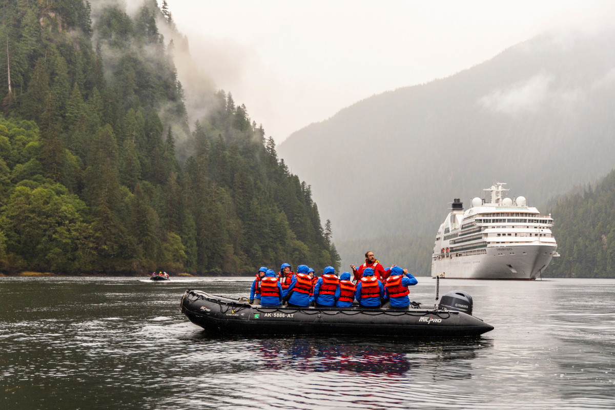Misty Fjords, Alaska. Seabourn Quest