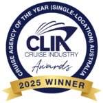 WINNER – CRUISE AGENCY OF THE YEAR SINGLE LOCATION AUSTRALIA