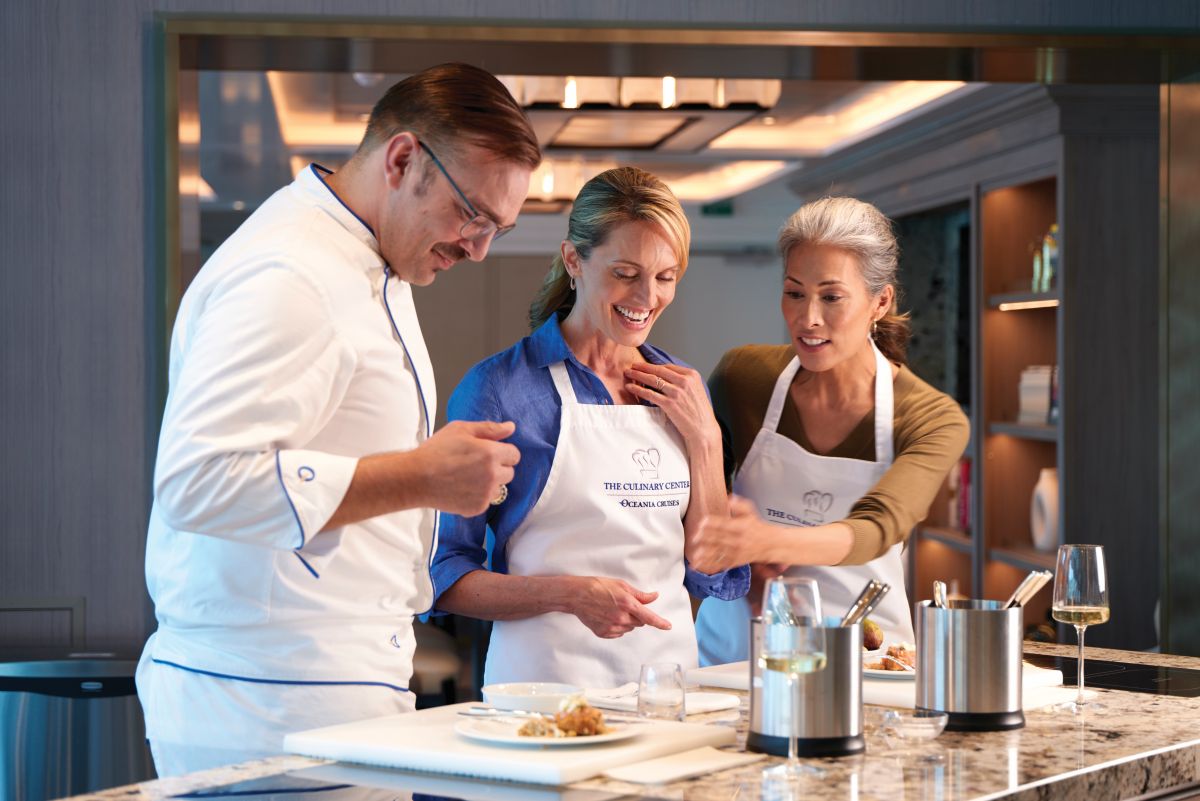 The Culinary Center Seamless pre & post pruise arrangements with Abercrombie & Kent